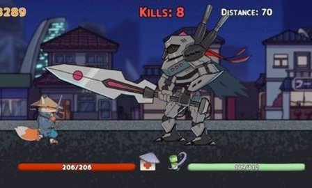 狐狸武士（Samurai - Tap to Slash）