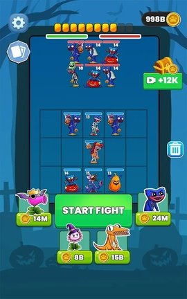 万圣节僵尸合并植物（Halloween Zombie: Merge Plants）