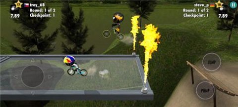 火柴人自行车大赛（Stickman Bike Battle）