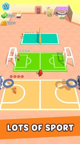 放置体育社（Sports Club）