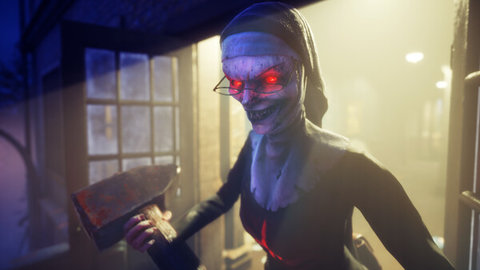 鬼修女破碎的面具（Evil Nun）