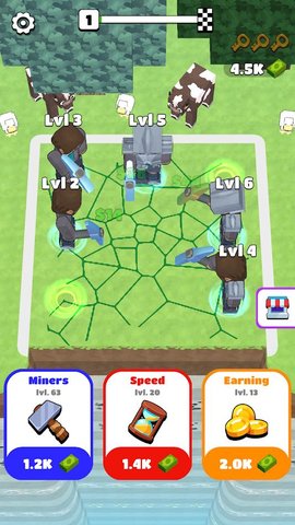 采矿热潮游戏（Mining Rush 3D: Idle Merge）