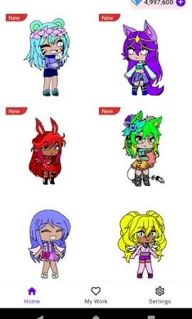 加查生活图画书（Coloring Pages For Gacha）