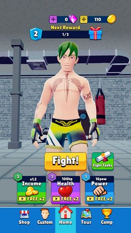 拳击战斗2（Swipe Fight 2）