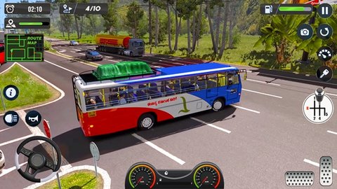 现代大城市长途汽车3D（Modern Grand City Coach Bus 3D）
