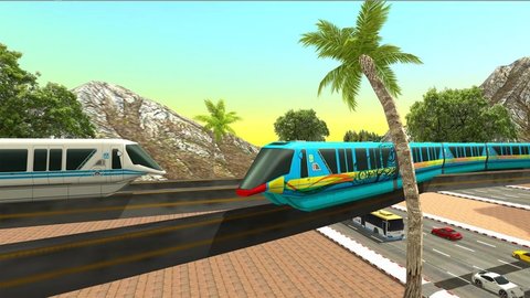 单轨电车模拟器（Monorail Simulator）