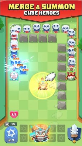 立方体后卫（Cube Defender）