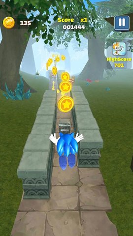 超级索尼克跑酷游戏（Blue hedgehog Runner）