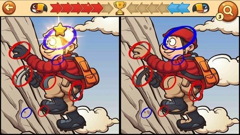 请你来找茬小游戏