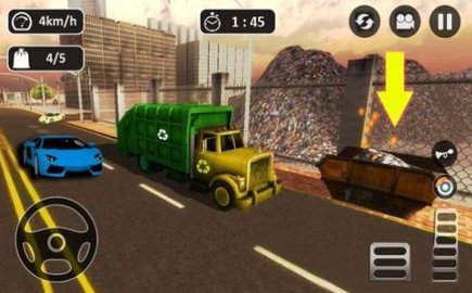 模拟垃圾车清洁（Garbage Trash Truck Driving）
