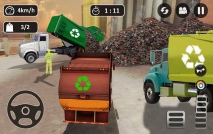 模拟垃圾车清洁（Garbage Trash Truck Driving）