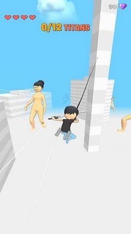 人类大战巨人（Titans 3D）