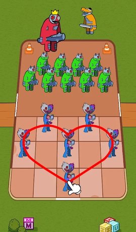 合并怪兽彩虹防御游戏（Merge Monster: Rainbow Defense）