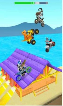 摩托斜坡攀登游戏（Moto Hill Climb）