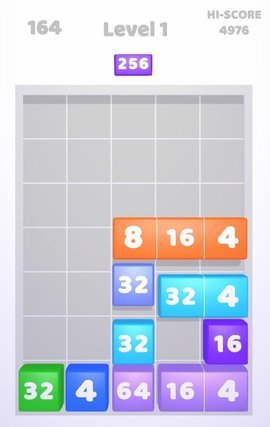 滑落合并游戏（Sliding & Falling Merge）