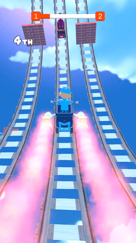 过山车比赛（Roller Coaster Race）