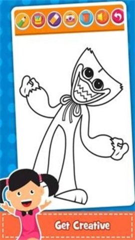 波比着色书（Poppy coloring book）