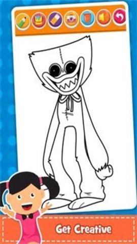 波比着色书（Poppy coloring book）