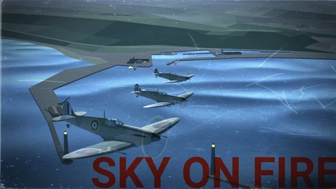 烈火天空1940游戏（Sky On Fire）