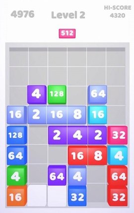 滑落合并游戏（Sliding & Falling Merge）