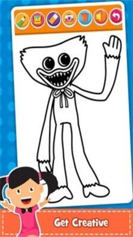 波比着色书（Poppy coloring book）