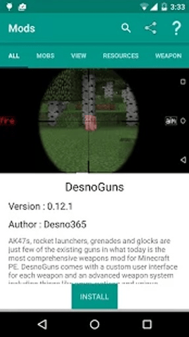 mods for minecraft（Mods MCPE）