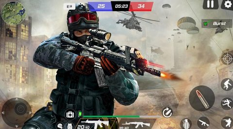 反袭击射击（Counter Shooting Strike Game）