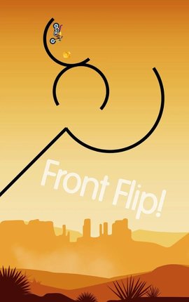 翻滚小摩托（Flip Racing）