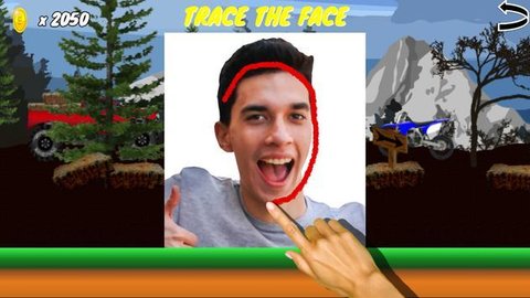 摩托车面部比赛（Motorcycle Face Race）