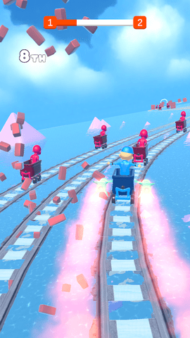 过山车比赛（Roller Coaster Race）