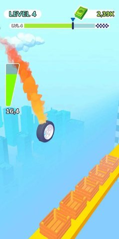 偏转车轮游戏（Deflated Wheel）