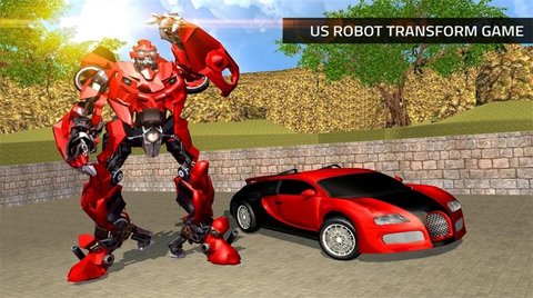 机器人汽车驾驶游戏（US Robot Transform Car）