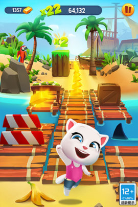 汤姆猫跑酷手游免费版（Talking Tom Gold Run）