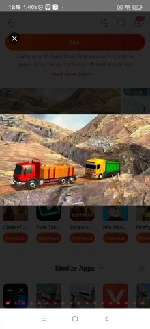 上坡黄金运输卡车驱动器（Uphill Gold Transporter Truck Drive）