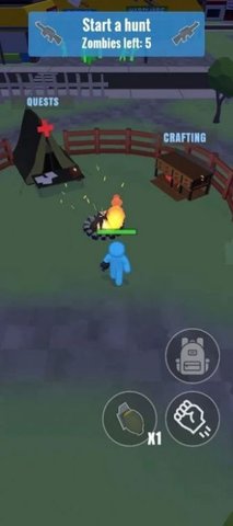 僵尸跑酷生存游戏（Zombie Rush: Parkour Survival）