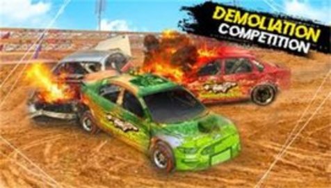 拆除德比汽车大战游戏（Demolition Derby Car Destruction）