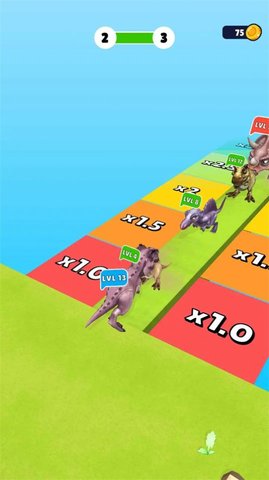 恐龙战争合并奔跑游戏（Merge and Run）