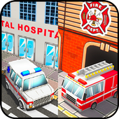 救护车和消防车模拟驾驶游戏（Ambulance Rescue ）