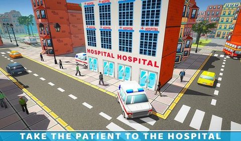 救护车和消防车模拟驾驶游戏（Ambulance Rescue ）