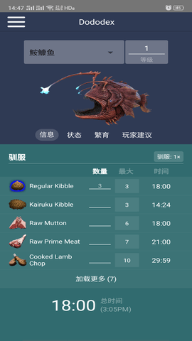 dododex
