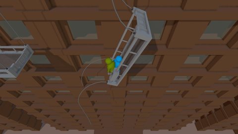 基佬大乱斗游戏（Gang Beasts）