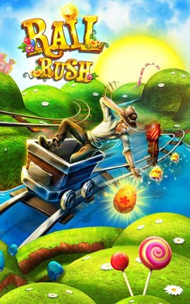 矿路跑酷万圣节版（Rail Rush）