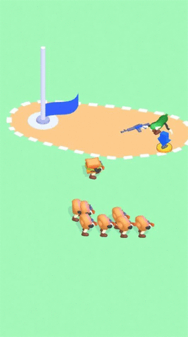 零食大战竞技场游戏（Junk Food Battle Arena）