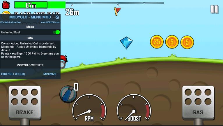 hillclimbracing登山赛车