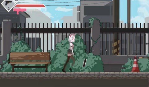 白毛少女大战僵尸正式版