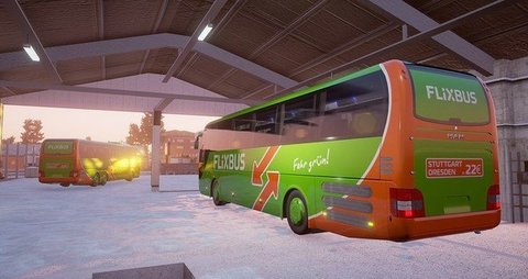 德国长途大巴模拟游戏（Bus Simulator 17）