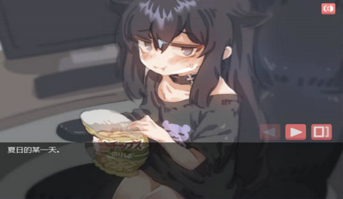 在阴暗的房间中和独孤女孩子的物语