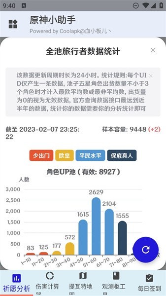 原神小助手抽卡查询