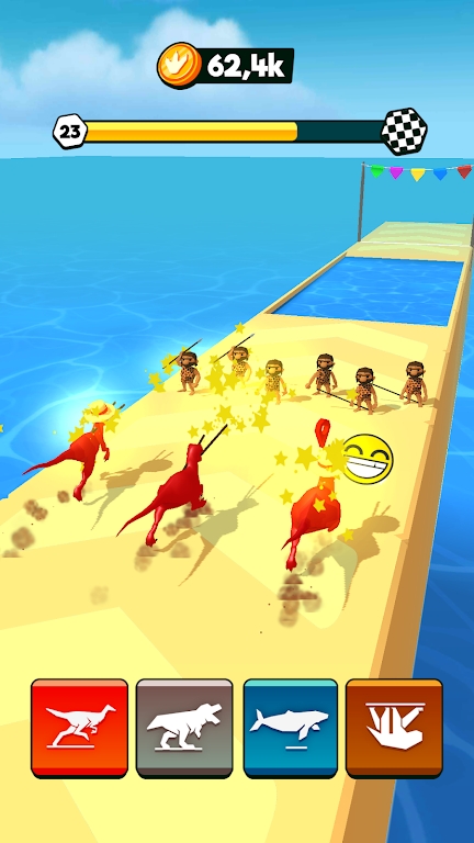 侏罗纪变身赛游戏