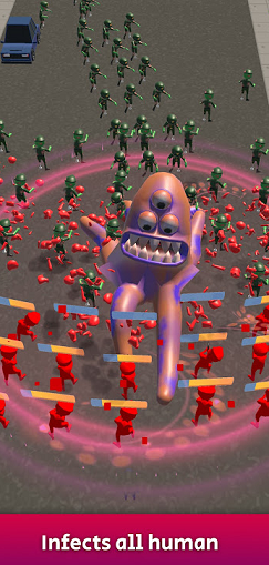 僵尸人群感染游戏